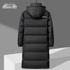 Snow Flying Men's Long Hooded Duck Down Parka