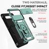 Durable Armor Slide Lens Full Protect Cover for Google Pixel 10 9 8 7 6 A Pro XL 360 Metal Magnetic Ring Holder Shockproof Case