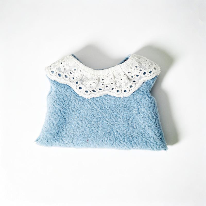 10cm Mini Doll Cotton T-Shirt - Trendy Short Sleeve Top Accessory