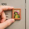 Hair Style Frog Magnet Abstract Refrigerator Magnet, Framed Hairstyle Fridge Animal Frame Home Kitchen Office Decoration Party Favors Magnetic
