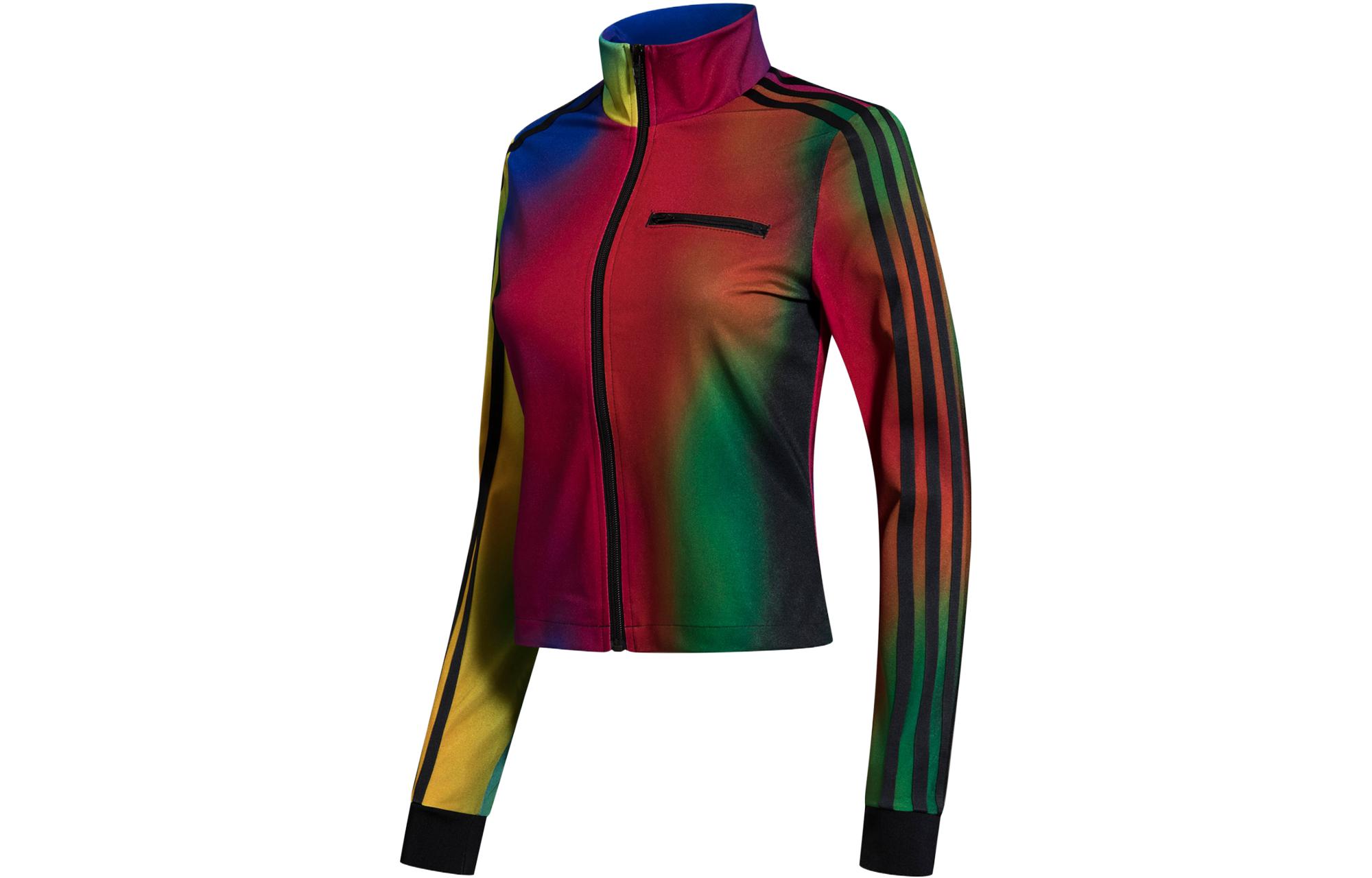 

Adidas Originals Jackets Women s Multicolor Stand Collar Moderate Other GD2496 XS