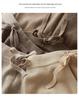 Women's 100% Wool Wide-Leg Knit Pants, Floor-Length, High-Waisted, Slimming, Casual Loose Fit for Autumn and Winter
