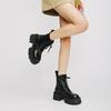 Martin Boots Women's 2025 New Thick High-heeled Thick-soled Small British Style Short Boots Fried Street Motorcycle Boots Ins Tide