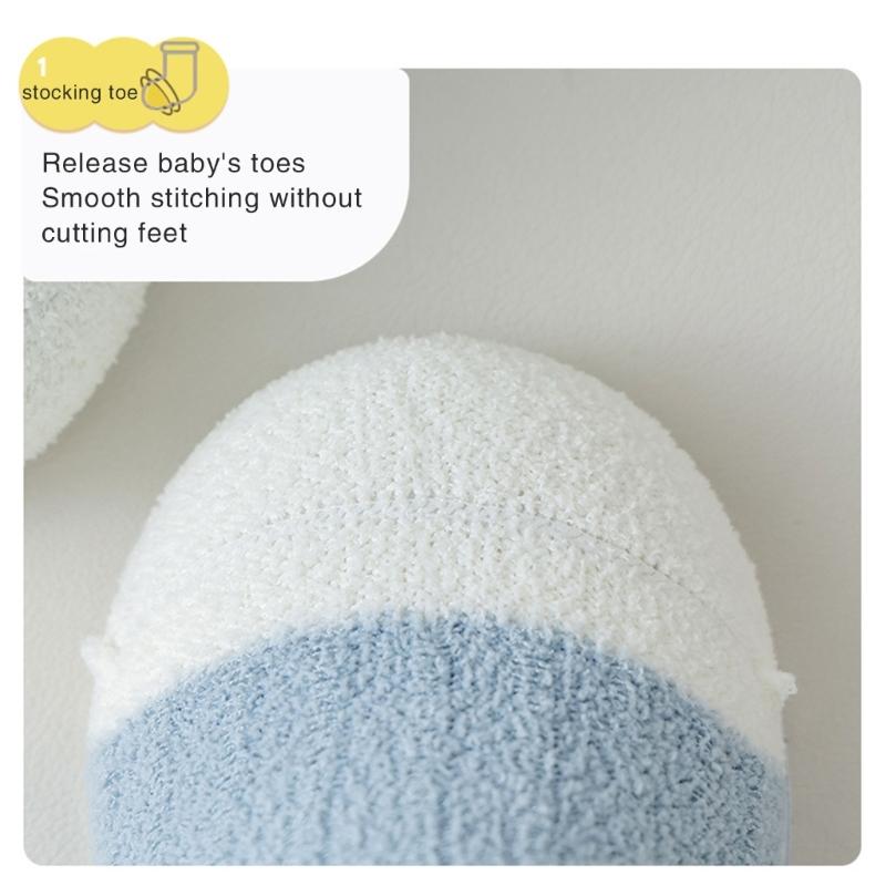 1 Pair Thick Knee High Socks Soft & Breathable Baby Warm Socks Long Stockings for Outdoor Activities, Family Gatherings