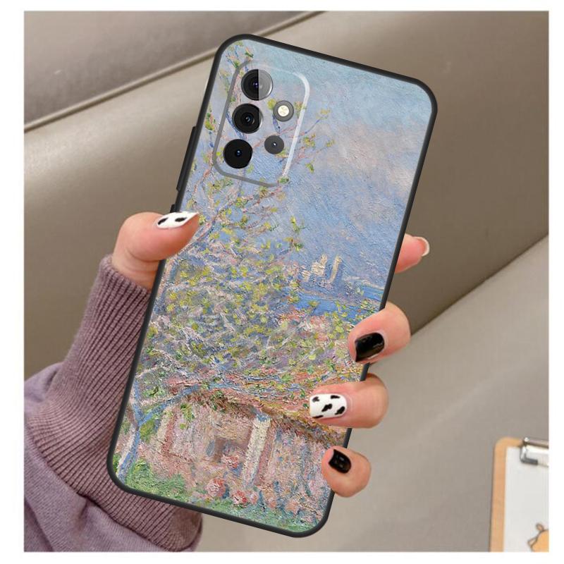 Claude Monet Hülle Für Samsung Galaxy A56 A16 A26 A36 A06 A52 A53 A33 A13 A34 A54 A14 A15 A35 A55 A22 A32
