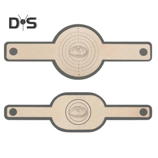 Hollanda Fırını için 2 Adet Silikon Ekmek Askısı Isıya Dayanıklı Ekmek Pişirme Matı Ekşi Mayayı Aktarmak İçin Uzun Saplı Yeniden Kullanılabilir Ekmek Askısı