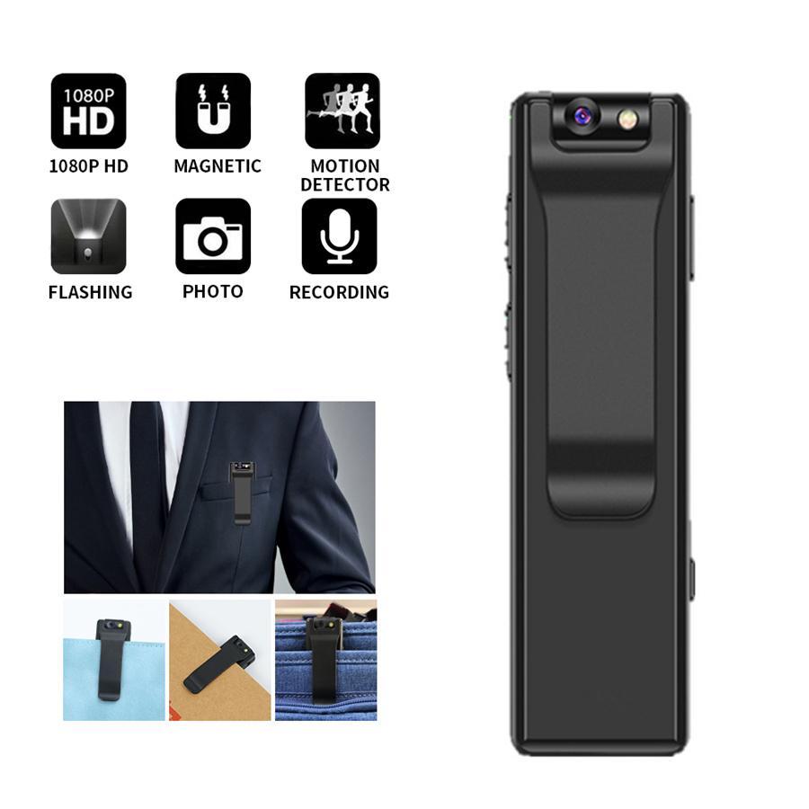 Mini Digital Camera Micro Cam Magnetic Motion Flashlight Loop Recording Camera