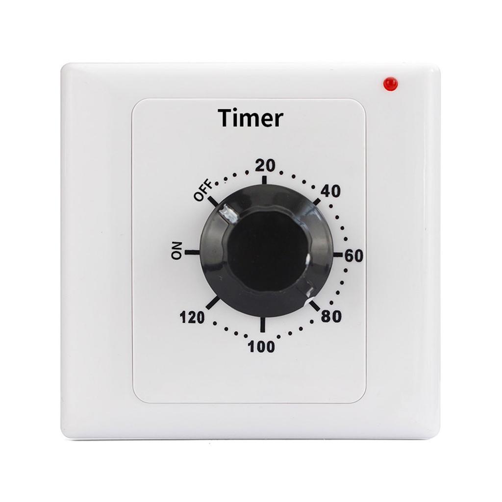 Wall Mechanical Countdown Timer Switches Highly Power Timing Controller Switches Digital Timer Control Switches Plate