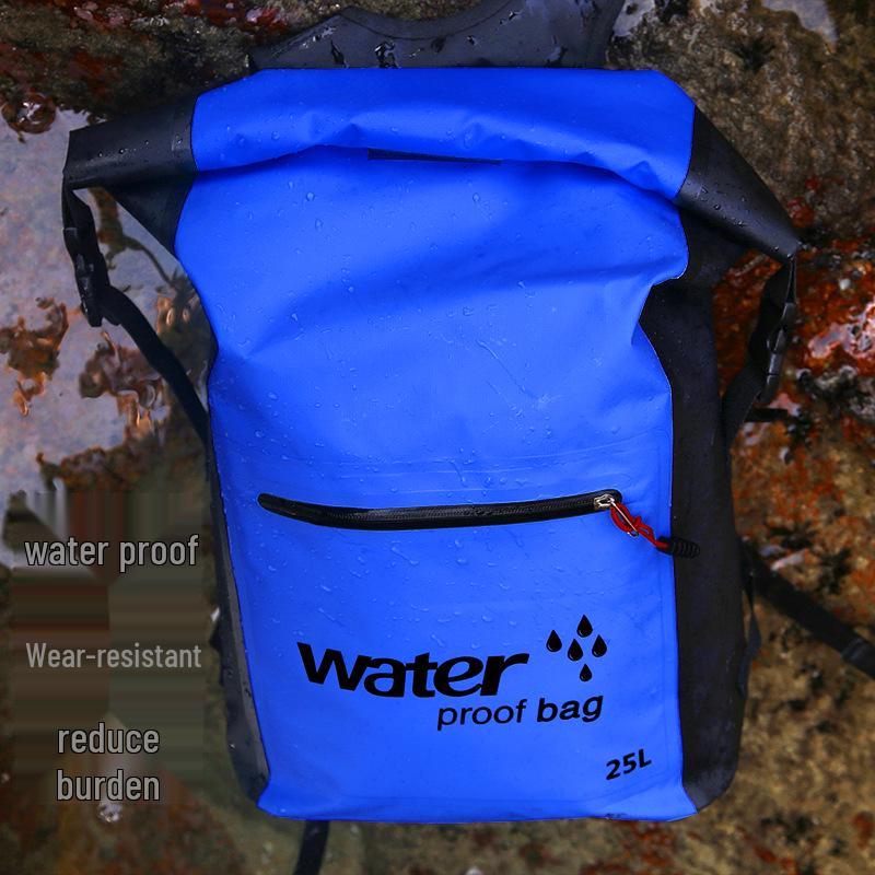 Sac étanche d'extérieur pour plage et natation - Sac à dos seau de rafting en PVC