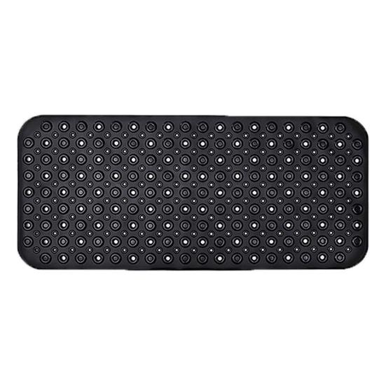 Bathroom Mat Non-Slip Bath Floor Pad with Cups Quick Drying Anti-slip 88x40cm