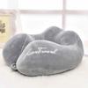 Cute U-Shaped Neck Support Pillow for Travel & Nap - Cartoon Design