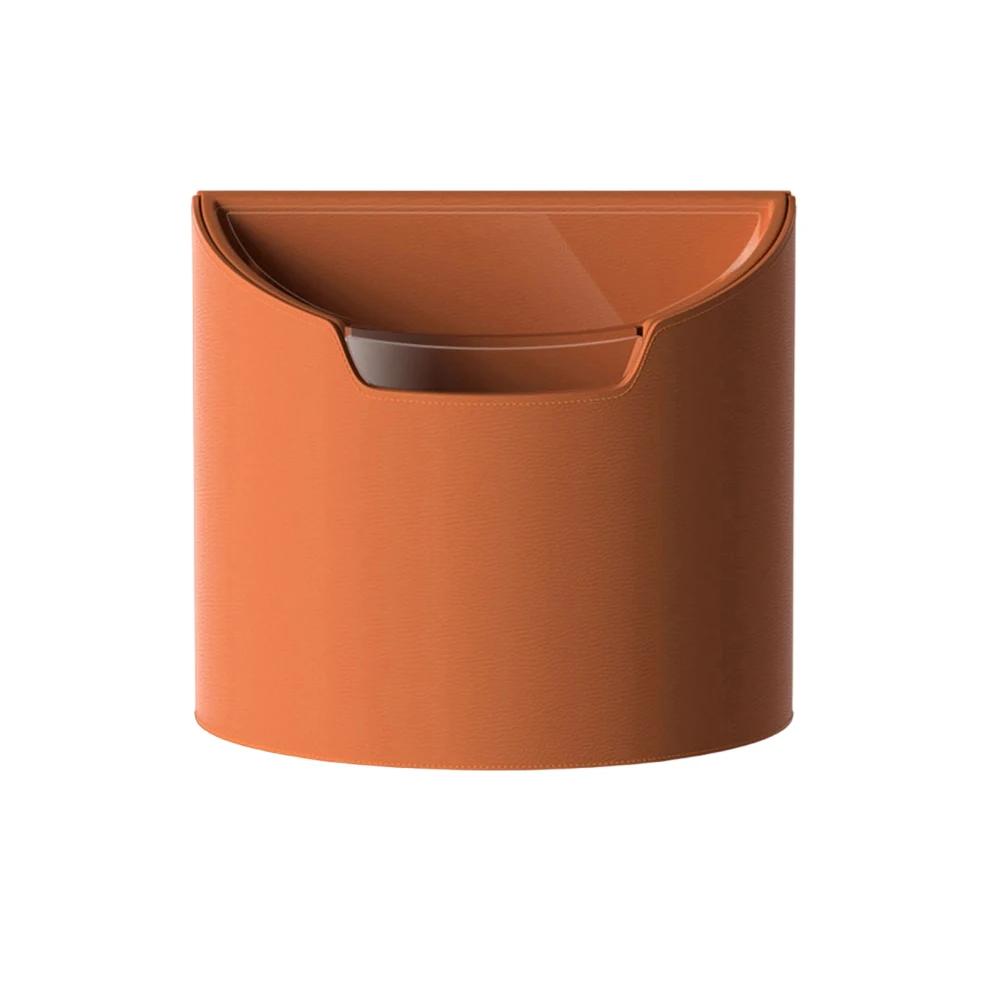 Multifunctional Car Trash Bin With Waterproof Removable Liner For Convenient Front Seat Storage Solution-