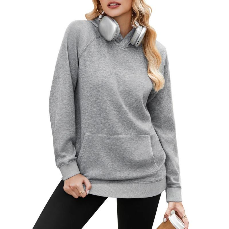 Women's Solid-color Fashionable Long-sleeved Top