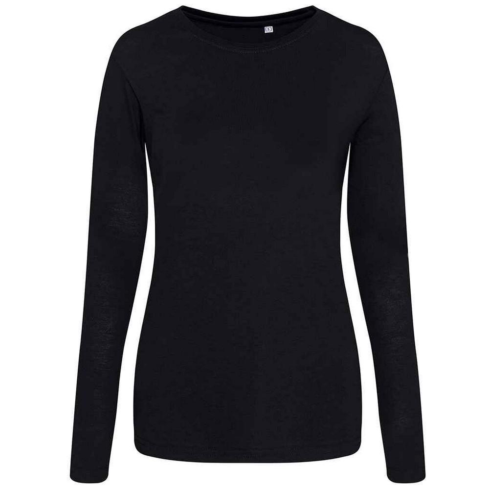 Awdis Womens/Ladies Triblend Long-Sleeved T-Shirt