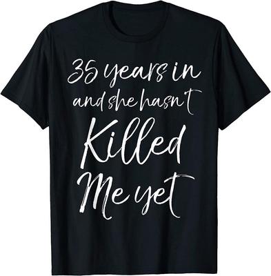 Hochzeitstag Mann Frau Paare Unisex T-Shirt