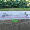 Stainless Steel Extended Trash & Food Tongs - Durable, Hygienic Pick-Up Tool