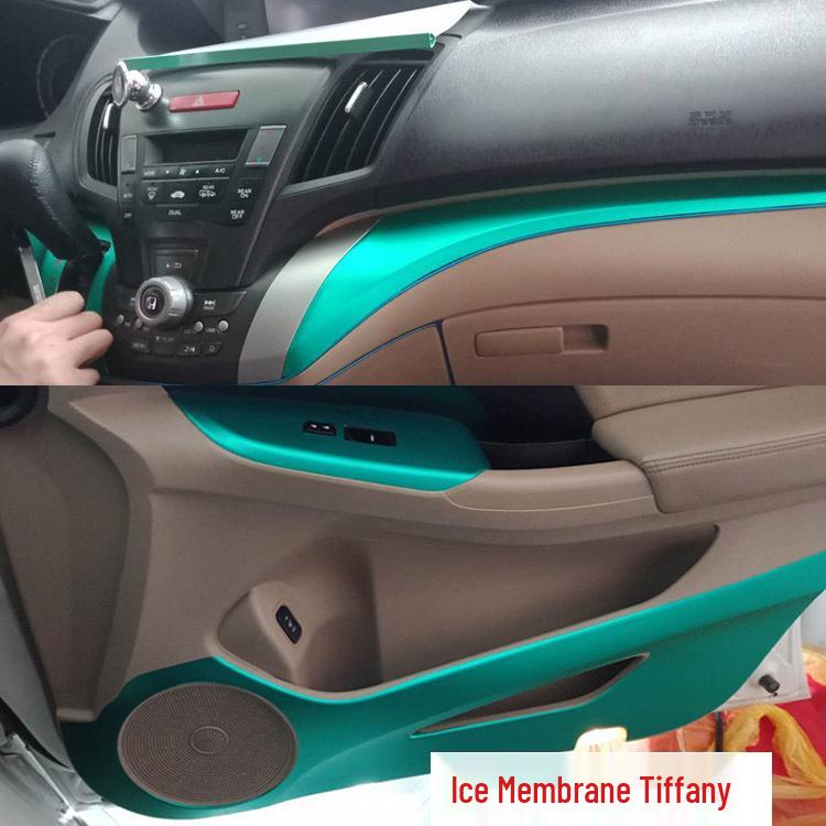 09-14 Odyssey Interior Gear Shift & Window Lift Carbon Fiber Sticker Film