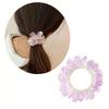 Trendy Shell Pearls Hair Rope Offering Comfort and Style Comfortable Scrunchies Pneytail Holder For Fashion Women