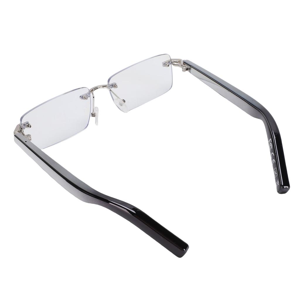 KI-Übersetzung Smart Brille Anruf Musik Randlos Bluetooth V5.3 Brille mit Blaulichtfiltergläsern