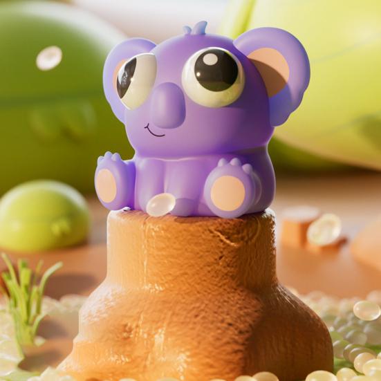 Zvířecí špetka Hračka vyskakování očí Pomalé odskočení Úleva od stresu Zajíček sova Kachna Kráva Medvěd ždímá Zmáčknutí Šmrnc Senzorická hračka Děti Dospělí Dárek