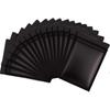 50pcs Holographic Packaging Bags Food Storage Bags (Translucent Matte Black, 7.5x10cm)