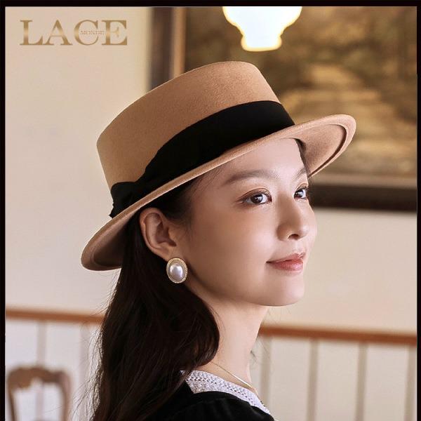 

Білий фетровий капелюх федора з вовни для жінок – Плоский верх, Маленькі поля, Великий розмір, Британський стиль, Універсальний і трендовий Adjustable (55-58cm) чорний