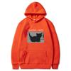 Playboi Carti Oversized Hip Hop Hoodie Cute Cat Print Autumn Winter Fleece Streetwear Tops