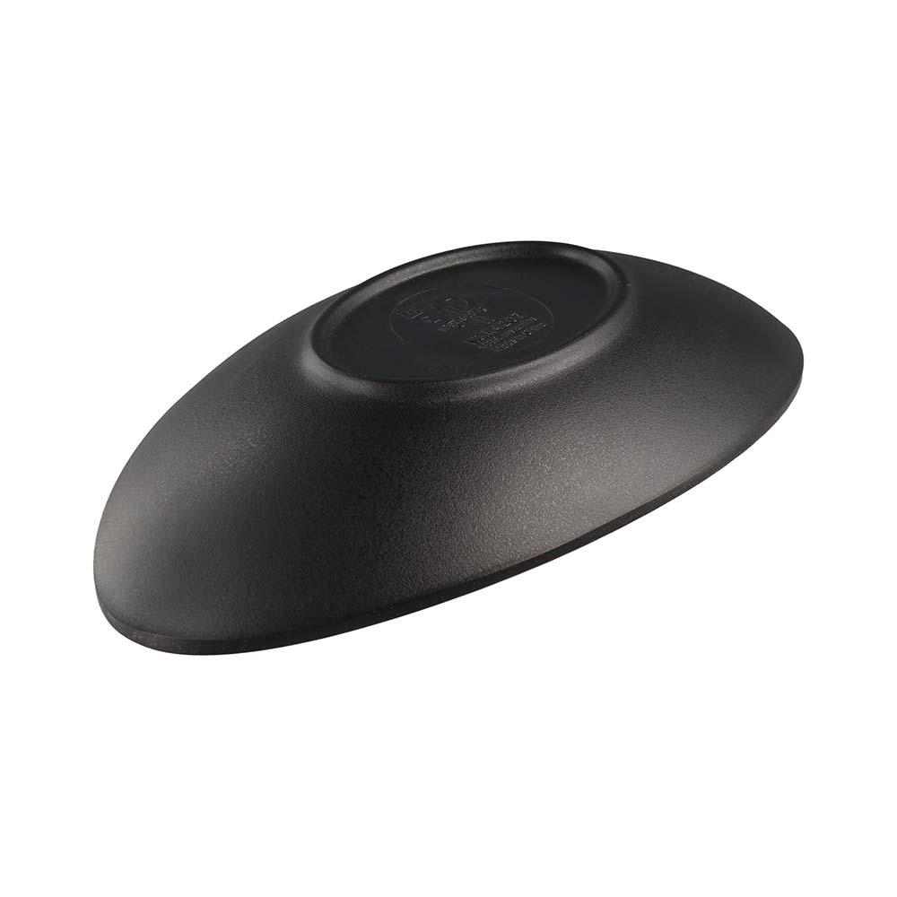 Owalna taca na biżuterię czarna taca na klucze zastawa stołowa hotelowa miseczka na pierścionki kuchnia