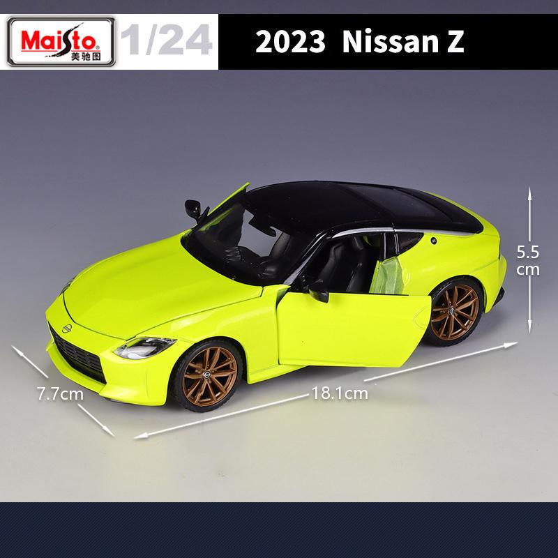 Maisto 1:24 Nissan Z 2023 Alloy Car Diecasts & Toy Vehicles Car Model Miniature Scale Model Car Toy For Children