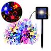 Solar Garden Garland, Light, Waterproof, Resistant, Multicolor Flowers