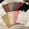 Knitted scarf women's high-end autumn and winter versatile student couple warm small scarf scarf shawl