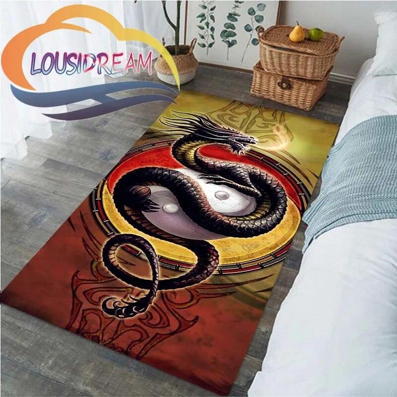 Różne wzory dywany z motywem smoka Moda 3D Salon Łóżko Duży obszar miękki Dywan Dom Dziecięcy mata podłogowa Dekoracja