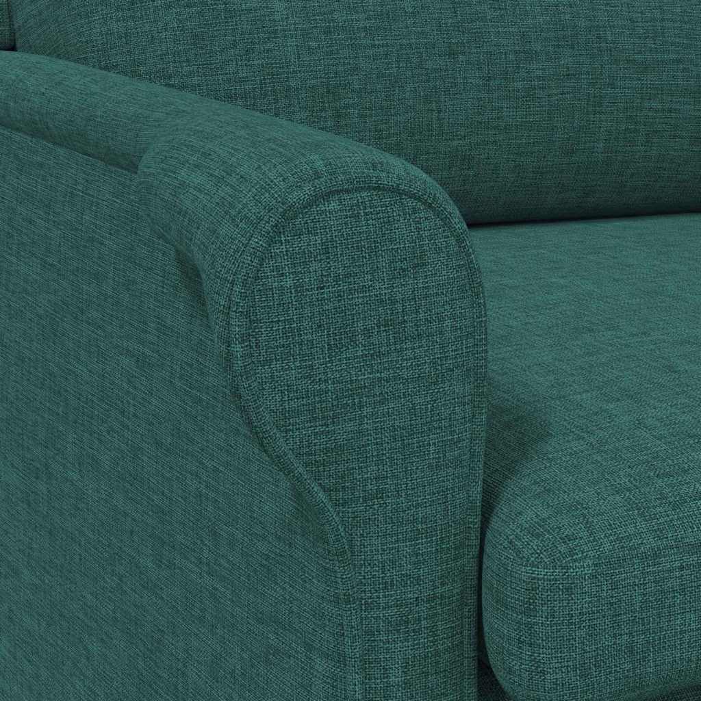 Armchair Dark Green Fabric