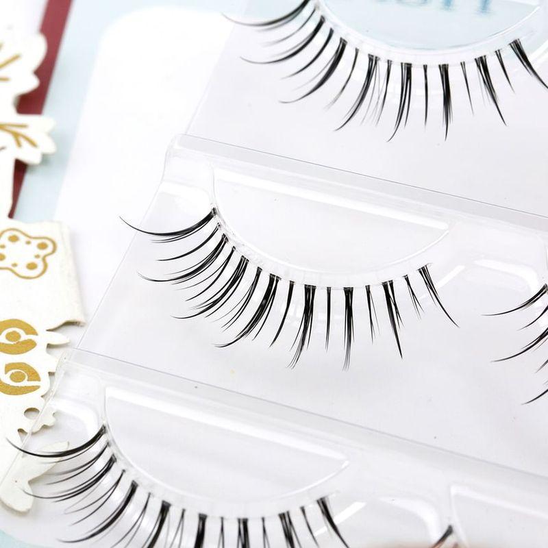 Mogugu - Set of 3: Natural Wispy False Eyelashes