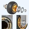 Wear Resistant Furniture Caster Noiseless Roller Wheel Swivel Caster  Tire Trolley Chair Mover