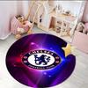 1PC round rug Chel-sea Fc  Printed Round Area Rug ,Rug For Home Office, Round Chair Rug, Decorative Carpet Fan gifts Christmas gift