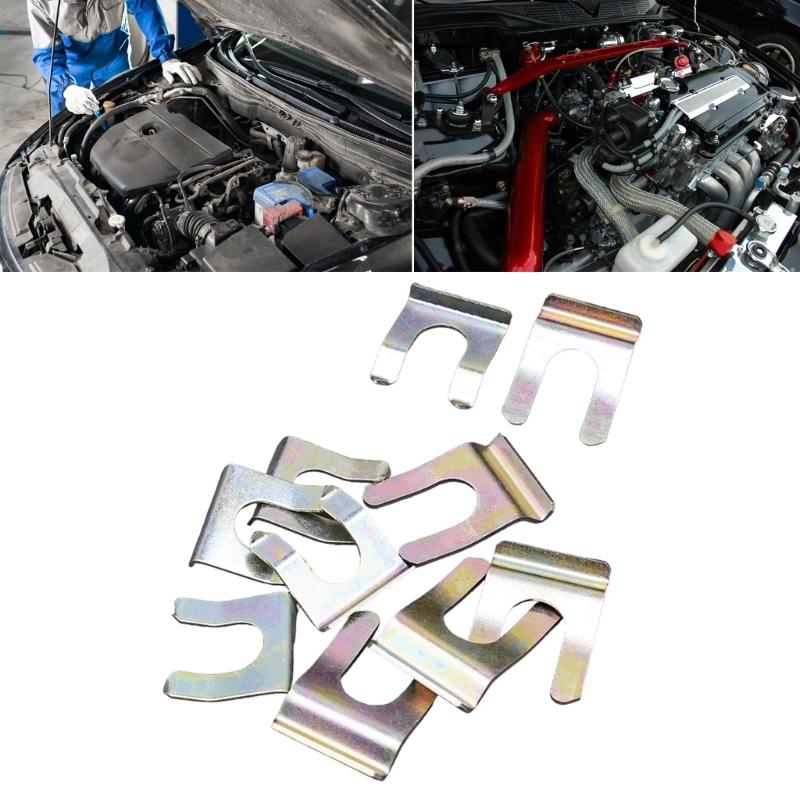 20pcs Brake Line Clamps Heavy Duty & Long Service Constructions Truck Brake Hose Bracket Upgrades for Automotive Repair
