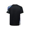Li-Ning Quick-Drying Straight-Cut Round Neck Short Sleeve T-Shirt Unisex Tops Black AAYU159-1