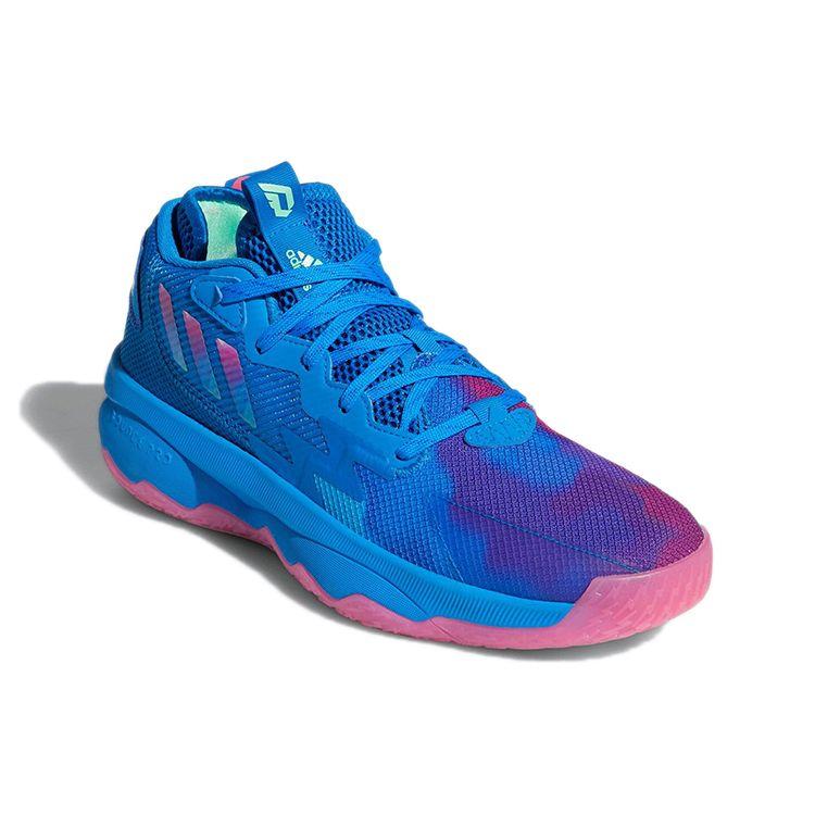 Adidas Dame 8 Battle Of The Bubble Men Sneakers Blue Blue-Rush Pulse-Mint GY2770