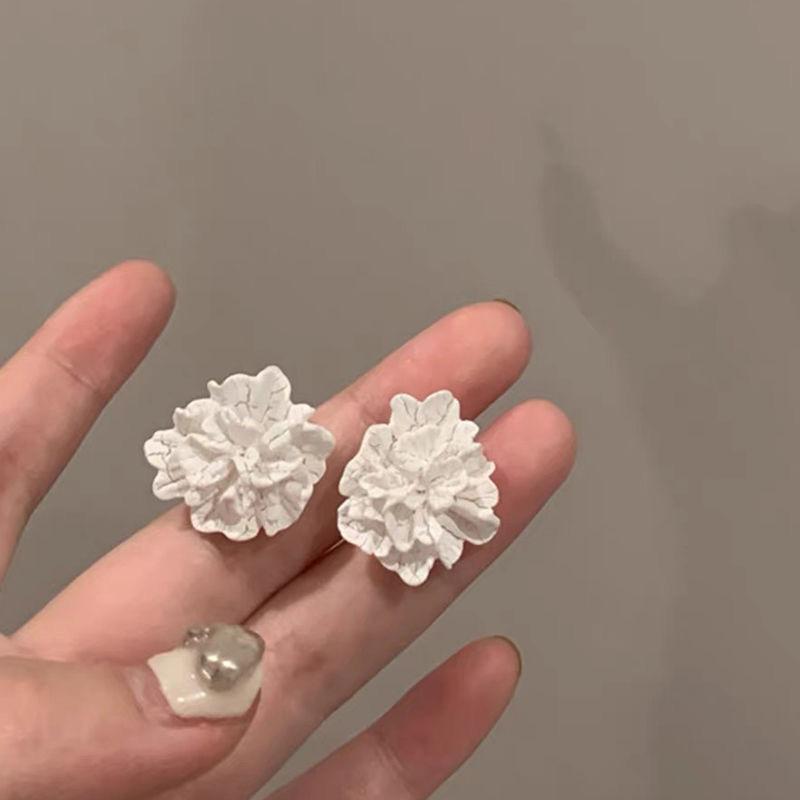 Elegant Fine Crystal Snow Gauze Bowknot Earrings for Women Girl Romantic Temperament Dangle Earrings Wedding Jewelry Accessories