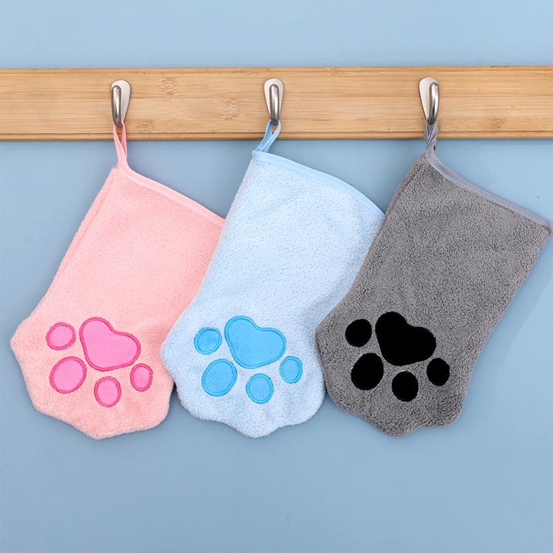 Pet Towels, Gloves, Dog-specific Quick-drying Absorbent Cleaning Towels, Cat Bath Towels, Pet Supplies