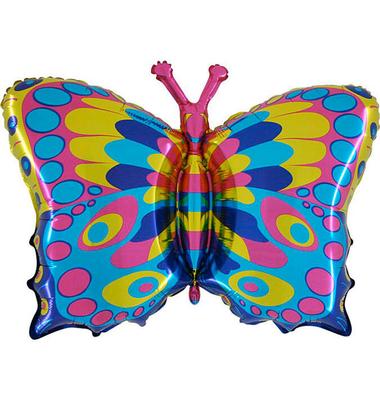 Grabo Foil Balloon Butterfly 76Cm