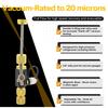 1 4 Inch Valve Core Remover Dual Valve And Sight Glass High Efficiency For Refrigeration System Repair