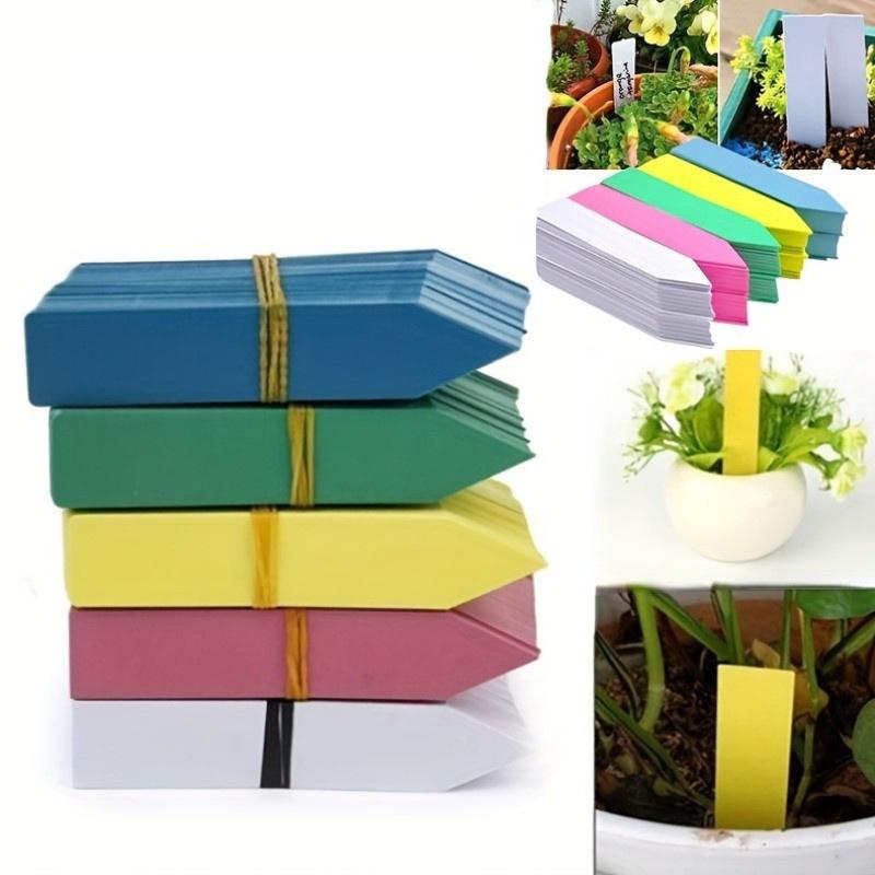 200 st/påse, Återanvändbara Vattentäta Plastväxt Blomfröetiketter Markörer Trädgårdsetiketter