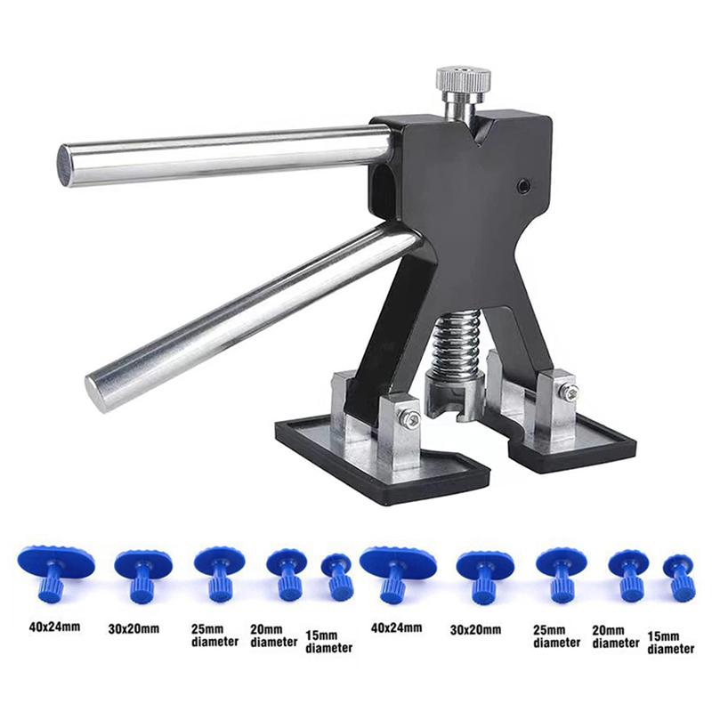 

Инструмент для ремонта вмятин без покраски автомобиля, профессиональный автомобильный кузов, металлический лист для ремонта градовых ям, присоски разных размеров Puller with 10 Tabs