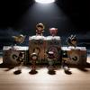 One Piece 8piece Pvc Cartoon Character Collectible Toy Pack For Fans