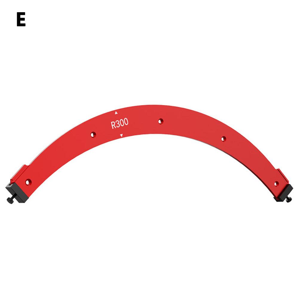 Woodworking Inside Outside Corner Large Arc Mold Trimming Machine Curved Chamfer Auxiliary Trimming Tool Closet Corner Template