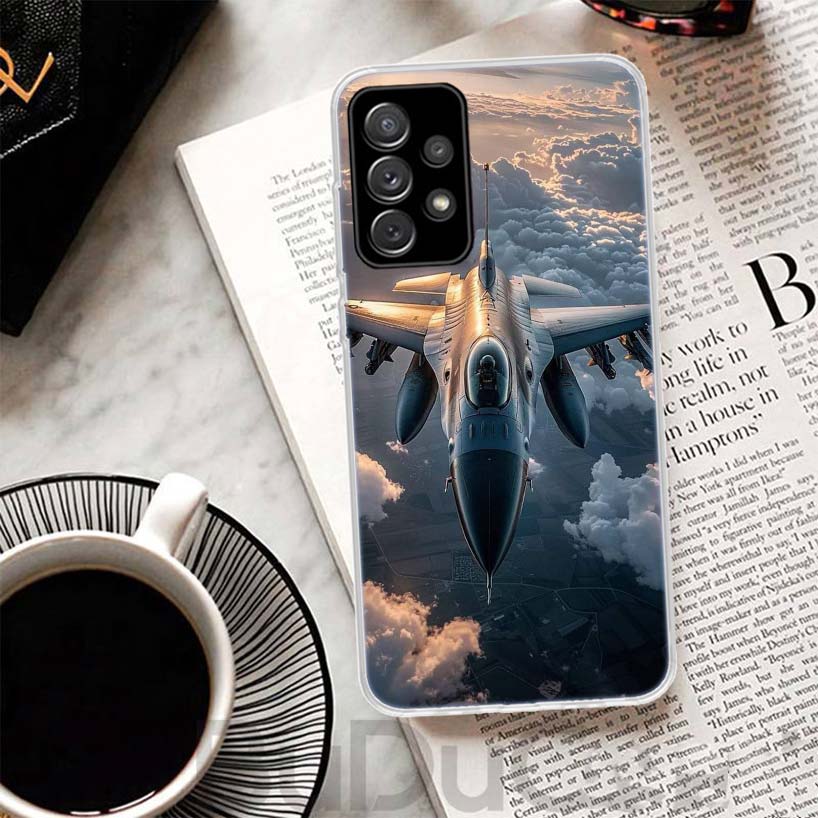 Aircraft Airplane Cool Cover For Samsung Galaxy A52 A42 A32 A22 A12 A50 A51 Phone Case A70 A71 A40 A41 A30S A31 A20E A21S A10S G