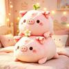Cute Lying Posture Pig Doll Plush Toy Accompanies Sleeping Doll Pillow Soft Comfortable Sofa Cushion Home Decor Ornament Gift