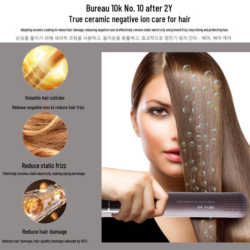 Placă de Păr Waterproof cu Ioni Negativi